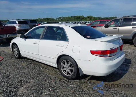 2004 Honda Accord 3.0 Ex z USA, uszkodzony, nr VIN 1HGCM66524A028262